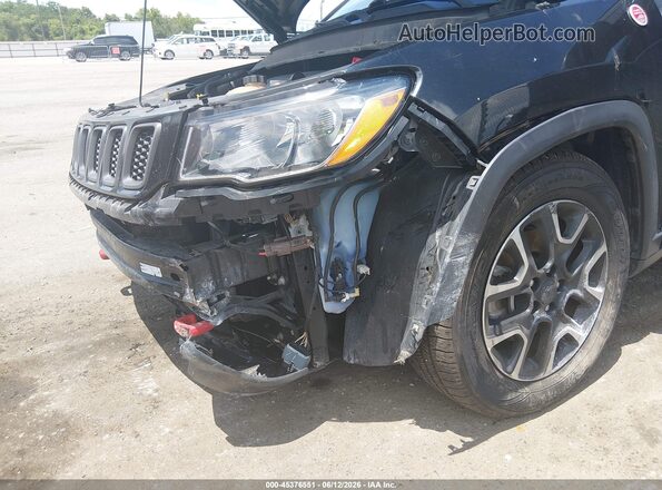3C4NJDDB3LT195542 2020 JEEP COMPASS Black Вид спереду