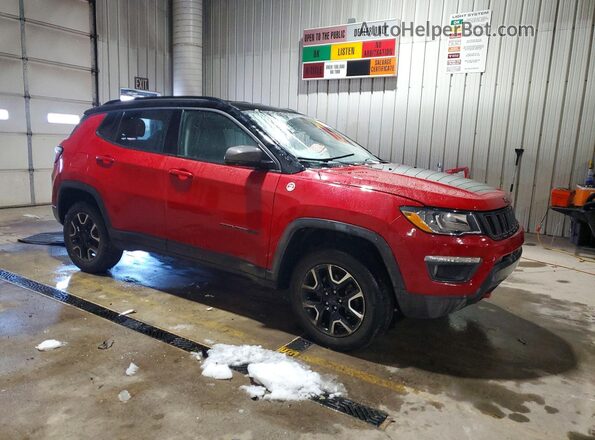 3C4NJDDB3LT195721 2020 JEEP COMPASS Красный Передняя правая четверть