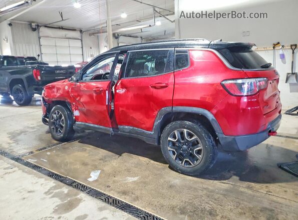 3C4NJDDB3LT195721 2020 JEEP COMPASS Красный Задняя левая четверть