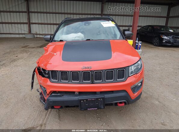 3C4NJDDB3MT600624 2021 JEEP COMPASS Оранжевый Вид щитка приборов