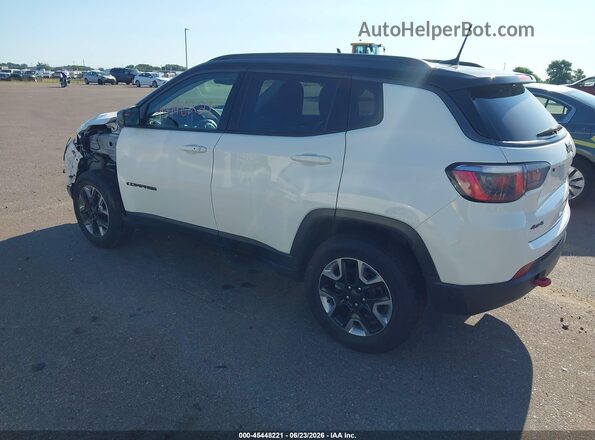 3C4NJDDB4JT357644 2018 JEEP COMPASS White Հետևի ձախ