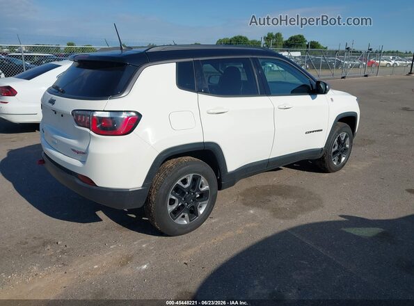 3C4NJDDB4JT357644 2018 JEEP COMPASS White Հետևի աջ