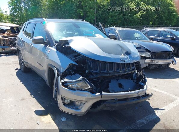 3C4NJDDB4LT214440 2020 JEEP COMPASS Silver წინა ხედი