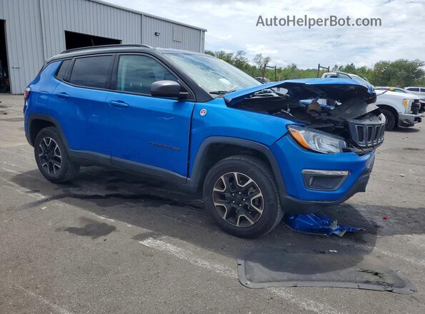3C4NJDDB4MT602849 2021 JEEP COMPASS Blue 