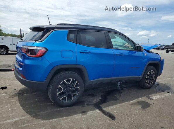 3C4NJDDB4MT602849 2021 JEEP COMPASS Blue 