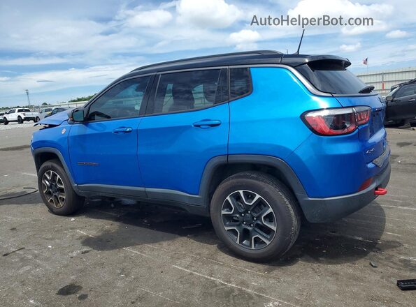 3C4NJDDB4MT602849 2021 JEEP COMPASS Blue 