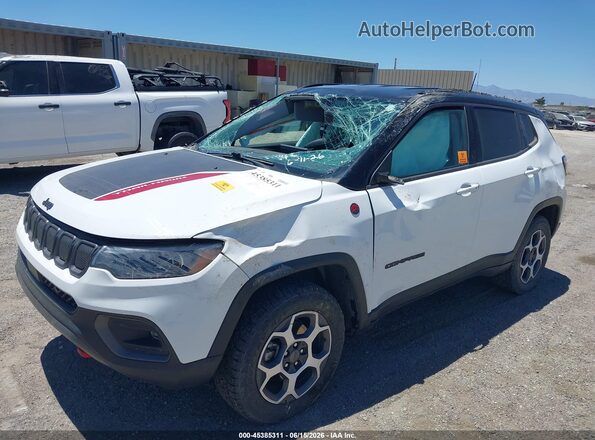 3C4NJDDB4NT117192 2022 JEEP COMPASS White Передня ліва чверть