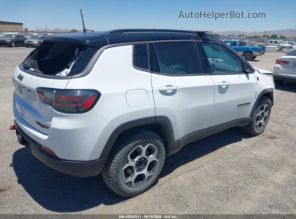 3C4NJDDB4NT117192 2022 JEEP COMPASS White Задня права чверть