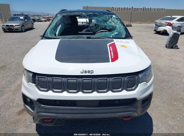 3C4NJDDB4NT117192 2022 JEEP COMPASS White Вид панелі приладів