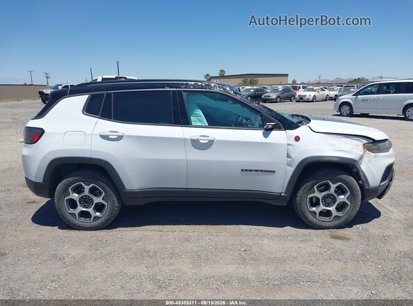 3C4NJDDB4NT117192 2022 JEEP COMPASS White Вид щитка приладів