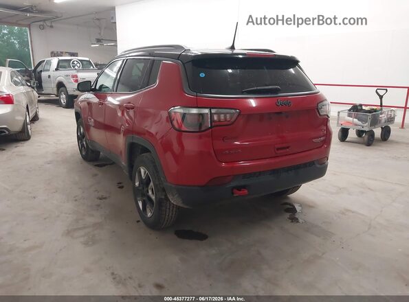 3C4NJDDB5HT630620 2017 JEEP NEW COMPASS Red Trasero izquierdo