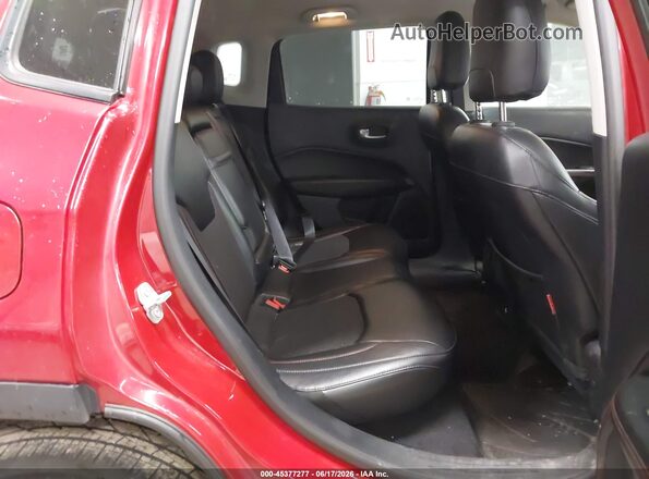 3C4NJDDB5HT630620 2017 JEEP NEW COMPASS Red Vista de la etiqueta del VIN
