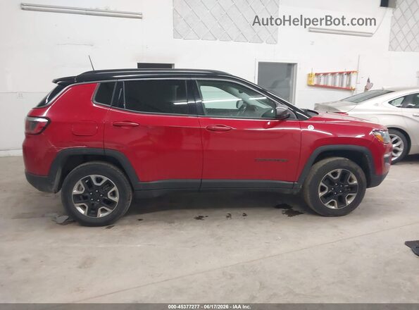 3C4NJDDB5HT630620 2017 JEEP NEW COMPASS Red Vista interior trasera