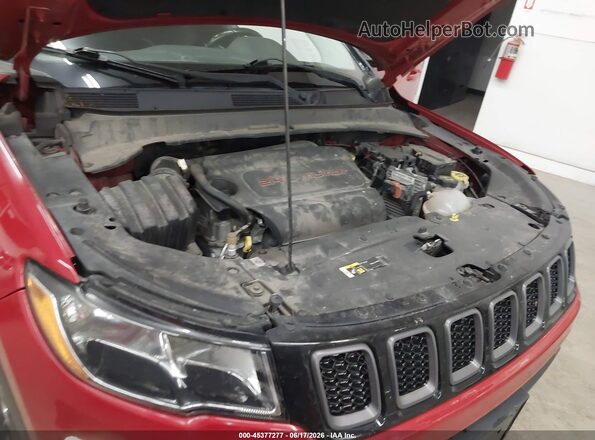 3C4NJDDB5HT630620 2017 JEEP NEW COMPASS Red Vista trasera