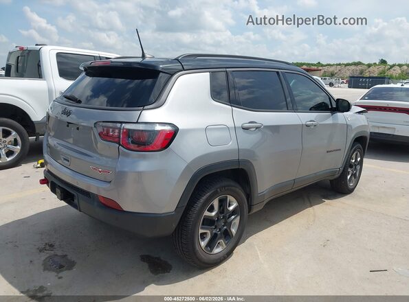 3C4NJDDB5HT665965 2017 JEEP NEW COMPASS Silver Rear right
