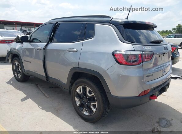 3C4NJDDB5HT665965 2017 JEEP NEW COMPASS Silver Rear left
