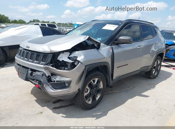 3C4NJDDB5HT665965 2017 JEEP NEW COMPASS Silver Front left