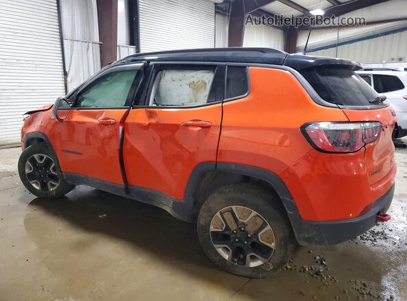 3C4NJDDB5JT130267 2018 JEEP COMPASS Orange Задня ліва чверть