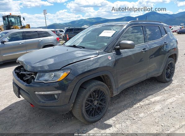 3C4NJDDB5JT238971 2018 JEEP COMPASS Gray Przód lewy