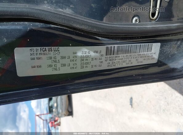 3C4NJDDB5JT238971 2018 JEEP COMPASS Gray Widok komory silnika