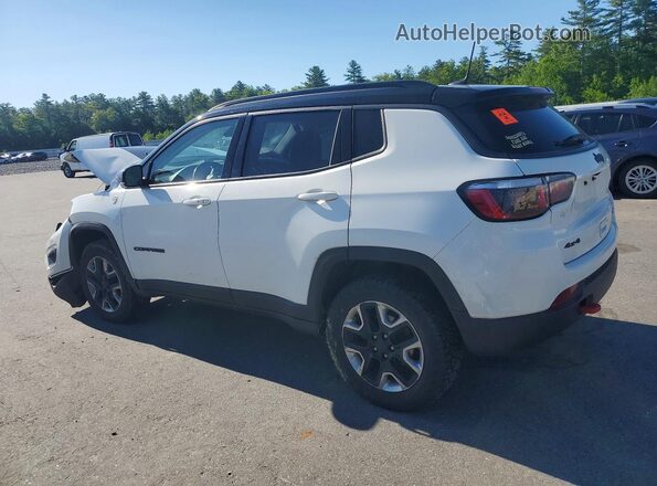 3C4NJDDB5JT451256 2018 JEEP COMPASS White Rear left