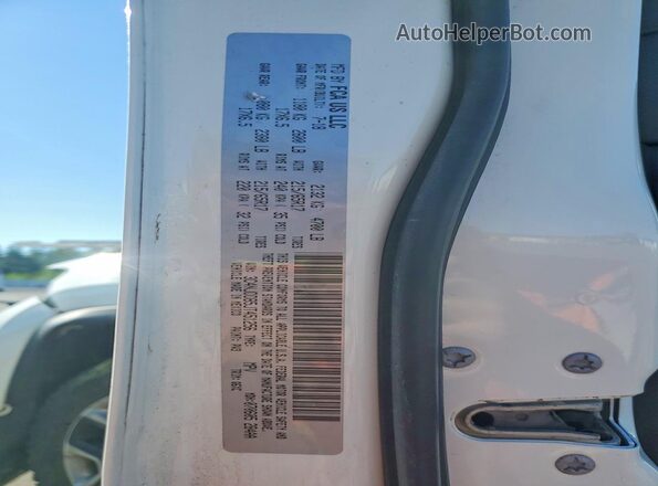 3C4NJDDB5JT451256 2018 JEEP COMPASS White VIN sticker view