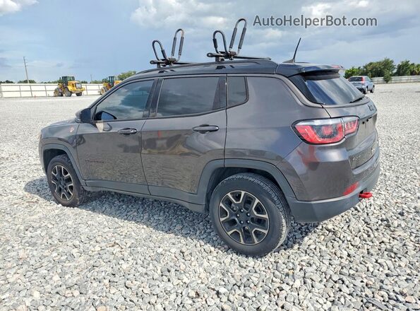 3C4NJDDB5KT759898 2019 JEEP COMPASS Gray Rear left