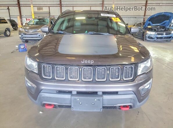 3C4NJDDB5KT790553 2019 JEEP COMPASS Gray Вид спереду