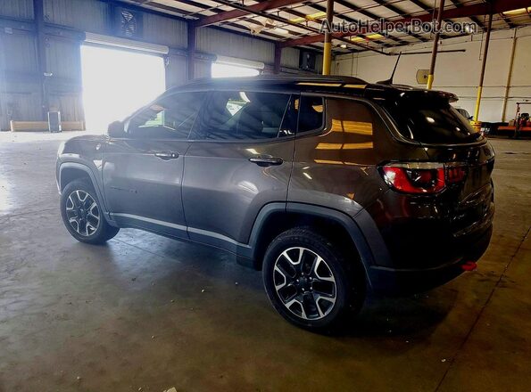 3C4NJDDB5KT790553 2019 JEEP COMPASS Gray Задня ліва чверть