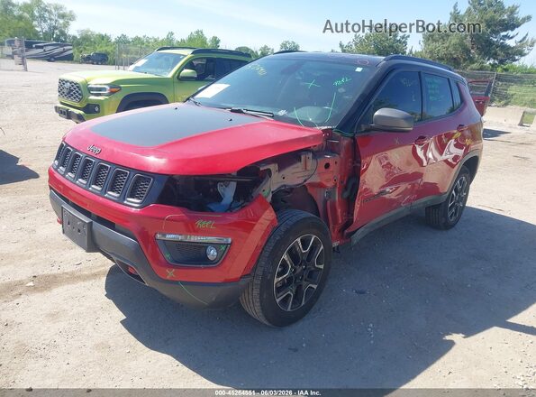 3C4NJDDB5LT177334 2020 JEEP COMPASS Red Przód lewy