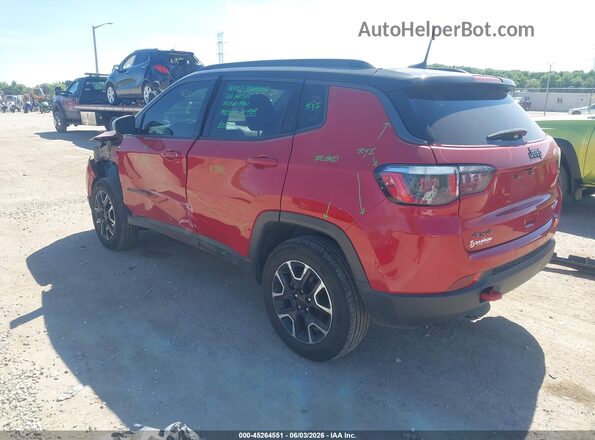 3C4NJDDB5LT177334 2020 JEEP COMPASS Red Tył lewy