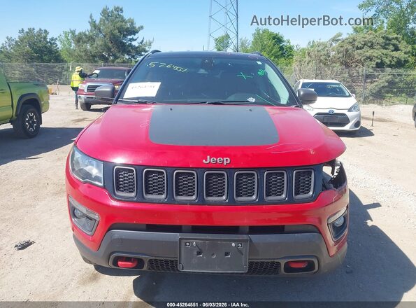 3C4NJDDB5LT177334 2020 JEEP COMPASS Red Widok zestawu wskaźników