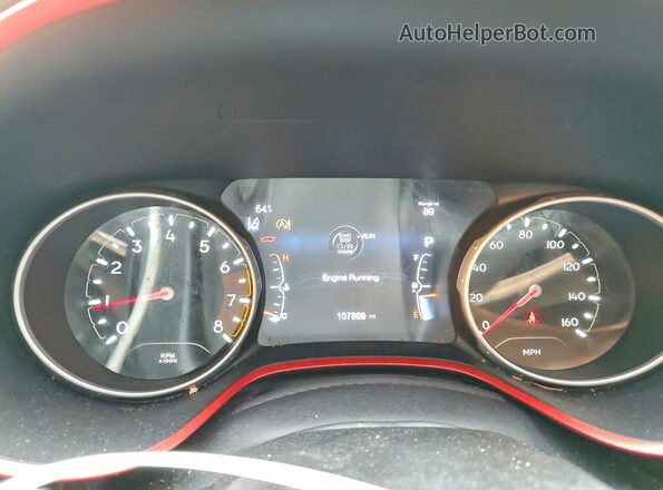 3C4NJDDB5MT576844 2021 JEEP COMPASS White Вид щитка приладів