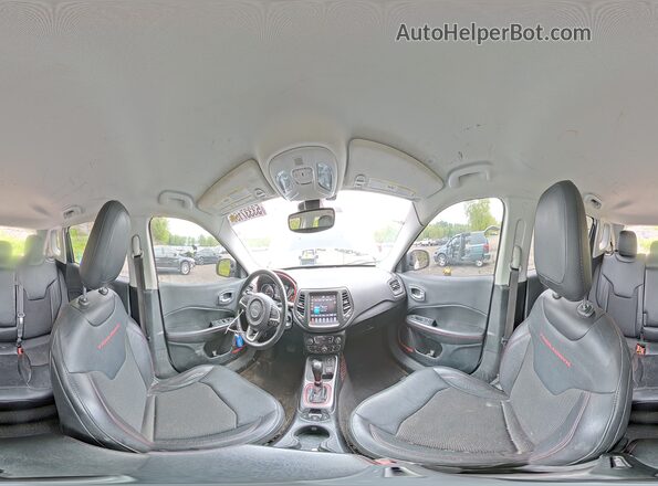 3C4NJDDB5MT576844 2021 JEEP COMPASS White Панорамний вид салону 360°