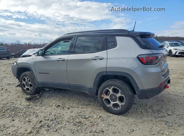 3C4NJDDB5NT200663 2022 JEEP COMPASS Silver უკანა მარცხენა