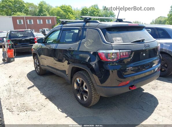 3C4NJDDB6JT153749 2018 JEEP COMPASS Black Tył lewy