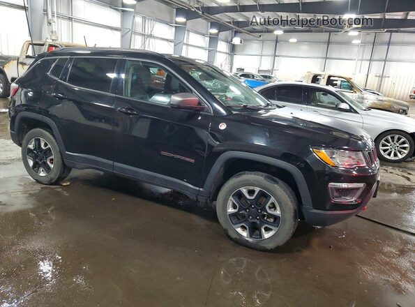 3C4NJDDB6JT262731 2018 JEEP COMPASS Black Передня права чверть