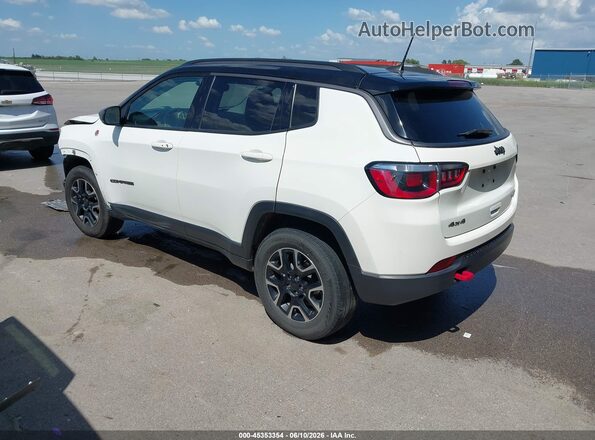 3C4NJDDB6KT668199 2019 JEEP COMPASS White Задня ліва чверть