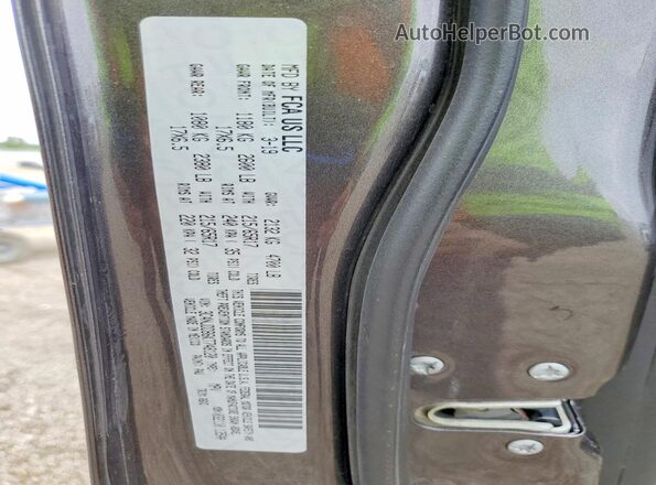 3C4NJDDB6KT748120 2019 JEEP COMPASS Gray VIN კოდის სტიკერის ხედი