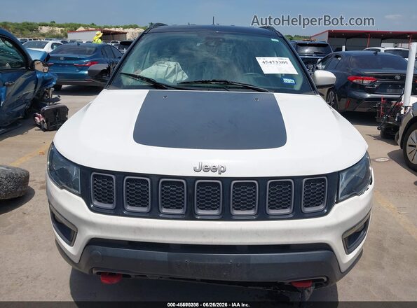 3C4NJDDB6MT589926 2021 JEEP COMPASS White Widok zestawu wskaźników