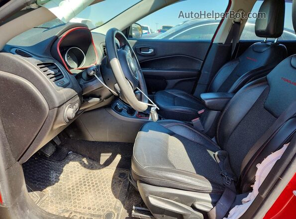 3C4NJDDB6MT590820 2021 JEEP COMPASS Red 