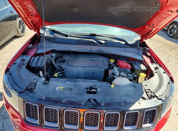 3C4NJDDB6MT590820 2021 JEEP COMPASS Red 