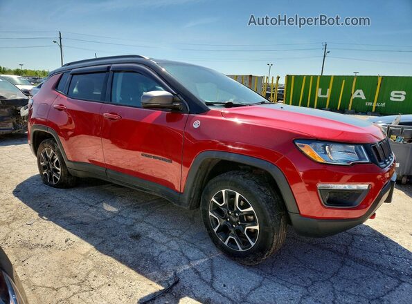 3C4NJDDB6MT590820 2021 JEEP COMPASS Red 