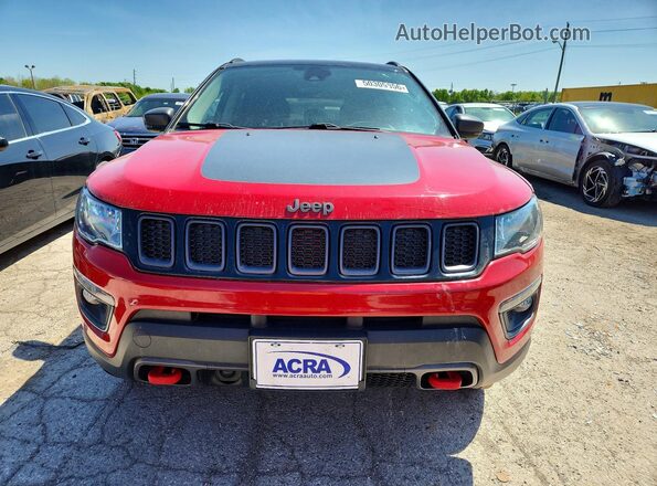 3C4NJDDB6MT590820 2021 JEEP COMPASS Red 