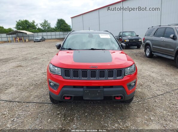 3C4NJDDB7JT410515 2018 JEEP COMPASS Orange Vista frontal