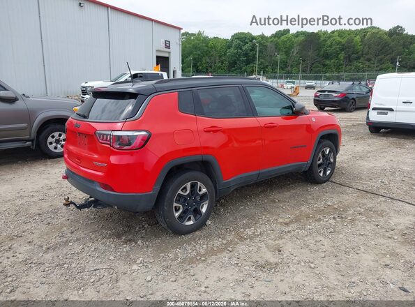 3C4NJDDB7JT410515 2018 JEEP COMPASS Orange Trasero derecho