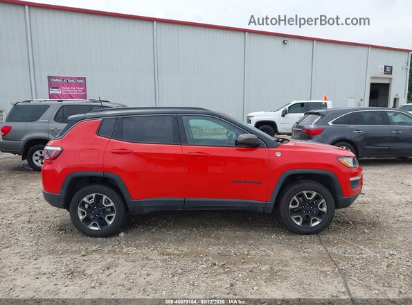 3C4NJDDB7JT410515 2018 JEEP COMPASS Orange Vista interior trasera