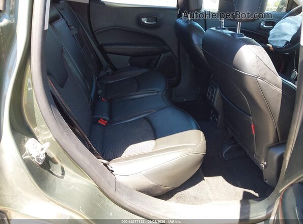 3C4NJDDB7MT594293 2021 JEEP COMPASS Green VIN კოდის სტიკერის ხედი