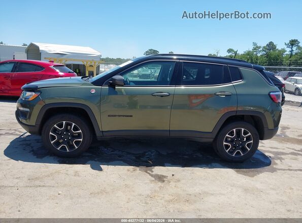3C4NJDDB7MT594293 2021 JEEP COMPASS Green სალონის 360-გრადუსიანი ხედი