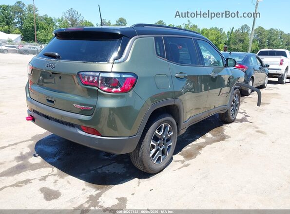 3C4NJDDB7MT594293 2021 JEEP COMPASS Green უკანა მარჯვენა